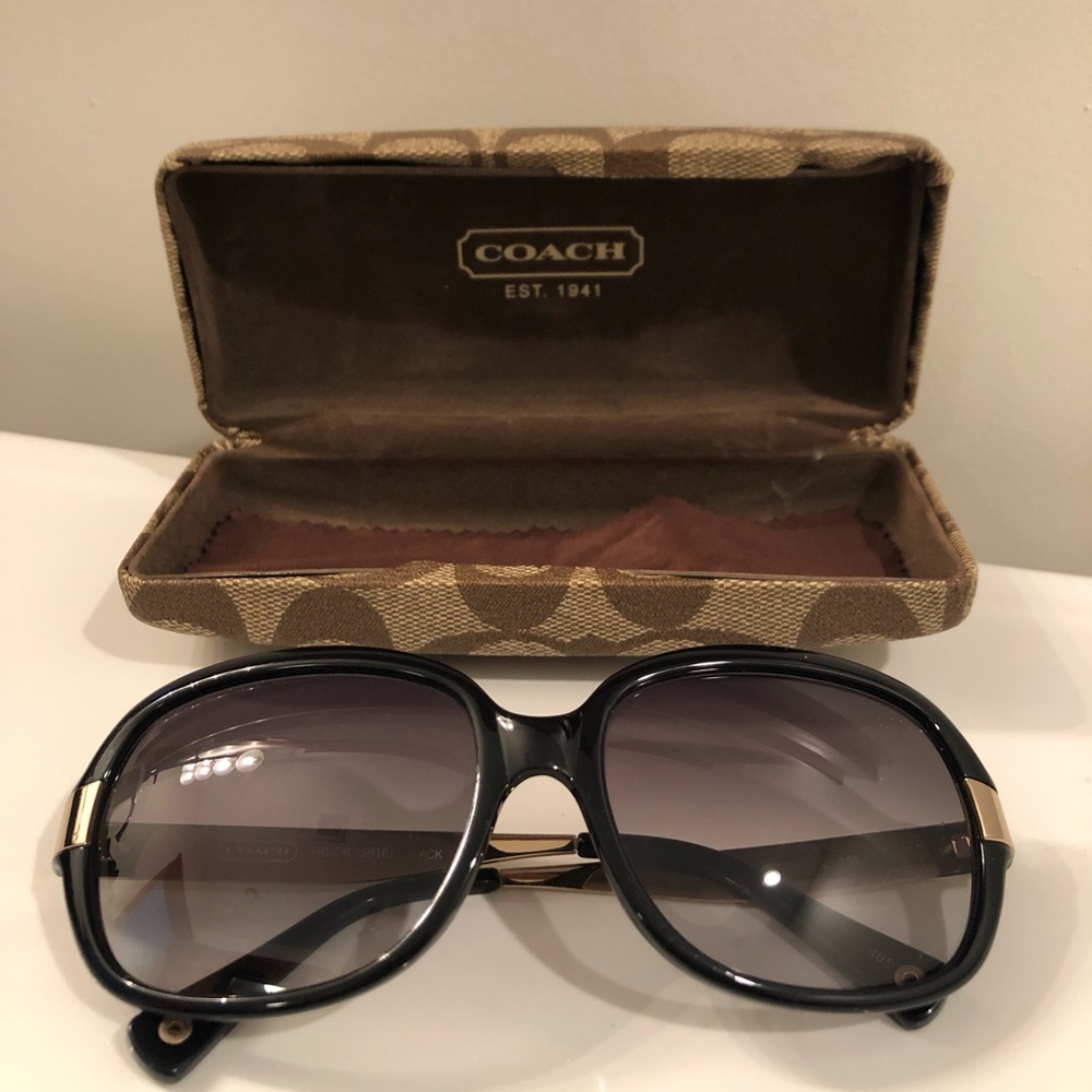 Black Coach Sunglasses